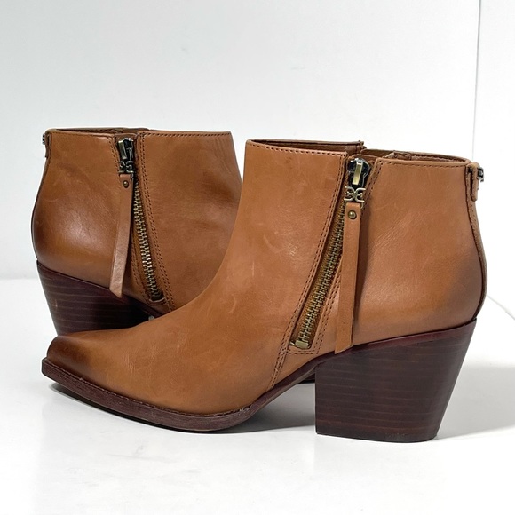 walden leather bootie
